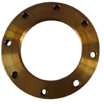 Yellow Threaded type flange for water ANSI DIN BS